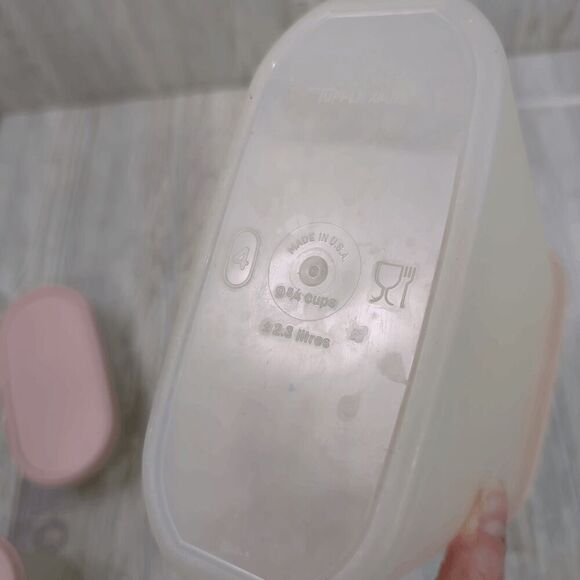 Vintage Tupperware Modular Mates Pantry Storage Set with Lids 7 Piece Set - Picture 7 of 12